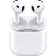 Bluetooth-гарнитура Apple AirPods 4 (A3054, A3058) Bluetooth белый