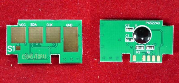 Чип картриджа Samsung CLP-415N/415NW/470/475 /CLX-4195/4195N/4195FN/4195FW (СLT-504S-C) Cyan 1.8K (ELP, Китай)